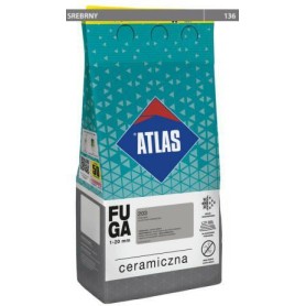 FUGA CERAMICZNA 136 SREBRNY 5KG ATLAS