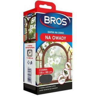 BROS SIATKA NA OWADY 150X180 CZARNA