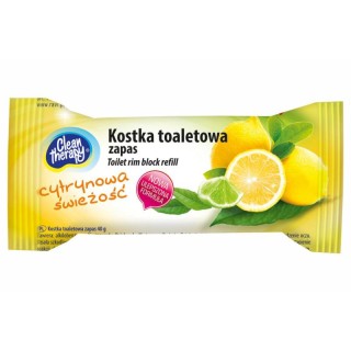 KOSTKA TOALET.ZAPAS 40G CYTRYNOWA ŚWIEŻOŚĆ