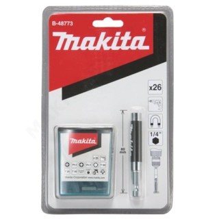 ZESTAW KOŃCÓWEK WKRĘT 25SZT. + UCHWYT MAKITA MB-48773