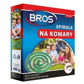 SPIRALA NA KOMARY Z DEKORACYJNĄ OSŁONKĄ a-6 BROS