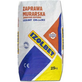 ZAPRAWA MURARSKA 25kg IZOLBET ZM-CWM5