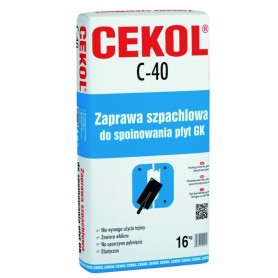 Zaprawa szpachlowa Cekol C-40 16kg