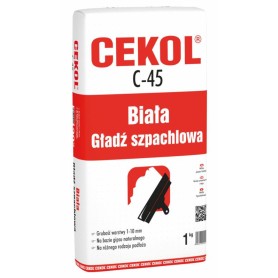 Gładź szpachlowa Cekol C-45 1kg