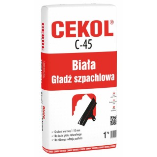 SZPACHLA GIPSOWA C-45  1kg CEKOL