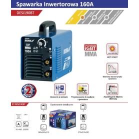 SPAWARKA INWERTOROWA 160A DEDRA DESI190BT