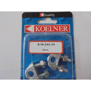 ZACISK DO LIN  8MM 2SZT. B-IN-ZAC-08 BLISTER