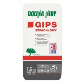 Gips szpachlowy Dolina Nidy 15kg Szary