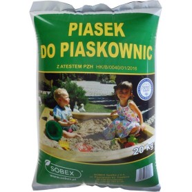 Piasek uniwersalny do piaskownic 20kg Sobex