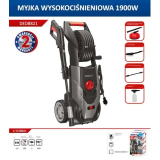 MYJKA WYSOKOCIŚNIENIOWA 1900W DED8821 DEDRA