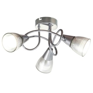 LAMPA THEO E-14/3x40W CHROM  6095