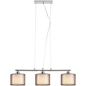 LAMPA WISZĄCA ANASTASIA E27 3x60W  CHROM/BRĄZ 2630