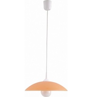 LAMPA WISZĄCA CUPOLA RANGGE D30 POMARAŃ. E27/60W  4613