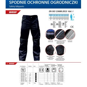 SPODNIE OCHRONNE XL/56 240g/m2 BH5SP-XL PREMIUM LINE