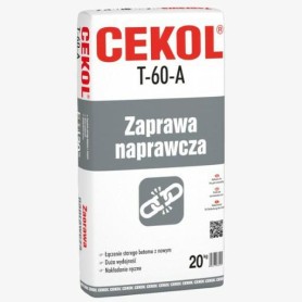 Zaprawa naprawcza Cekol T-60-A 20kg