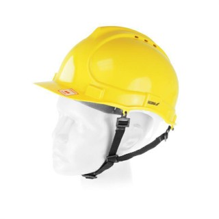 KASK OCHRONNY ŻÓŁTY 4-PUNKT BH1084 DEDRA