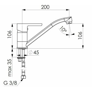 BATERIA ZLEWOZMYWAKOWA KFA SODALIT A-SO 5543-915-00