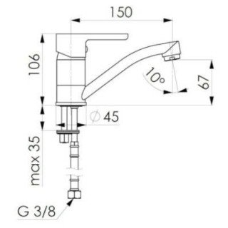 BATERIA UMYWALKOWA 1-OTW.SODALIT A-SO-5542-915-00