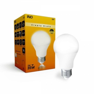 ŻARÓWKA A60 E27 LED 5 BULB 3000K 400ln