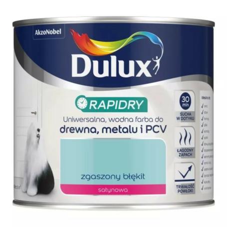 Dulux Rapidry emalia akrylowa zgaszony błękit 0,4l