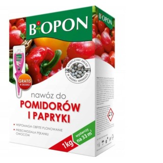 NAWÓZ DO POMIDORÓW I PAPRYKI 1kg  BIOPON