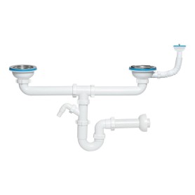 SYFON ZLEWOZMYWAKOWY RUROWY 115mm 1511