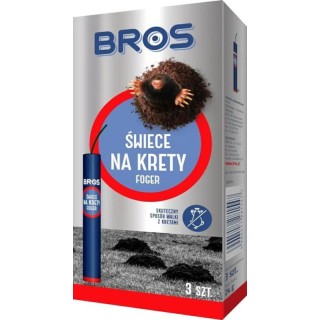 ŚWIECE NA KRETY 3szt.  BROS