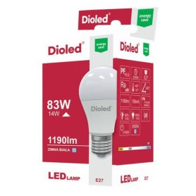 ŻARÓWKA LED DD E27 14W 1190lm 230V ZIMNA BIAŁA  DIOLED