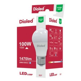 ŻARÓWKA LED DD E27 15W 1500lm 6500K ZIMNA BIAŁA  DIOLED