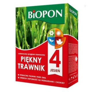 BIOPON NAWÓZ JESIENNY PIĘKNY TRAWNIK 2kg