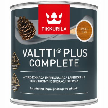 VALTTI PLUS COMPLETE AMBER TEAK 0,75L