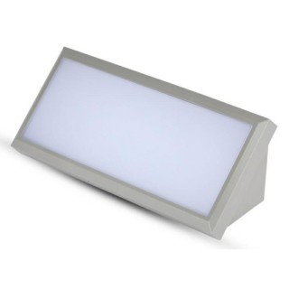 OPRAWA ŚCIENNA V-TAC 12W LED 600lm VT-8054 SKU 8233 UKOŚNA SZARA IP65 3000K