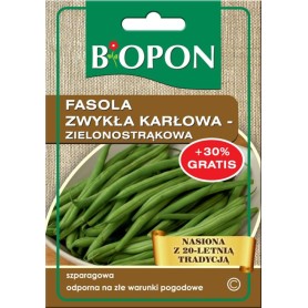 FASOLA ZWYKŁA KARŁOWA 35G ZIELONA JAGUSIA BIOPON