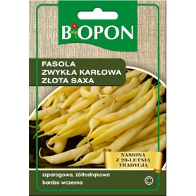 FASOLA ZWYKŁA KARŁOWA 35G ZŁOTA SAXA -  BIOPON