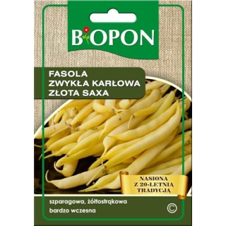 FASOLA ZWYKŁA KARŁOWA 35G ZŁOTA SAXA -  BIOPON