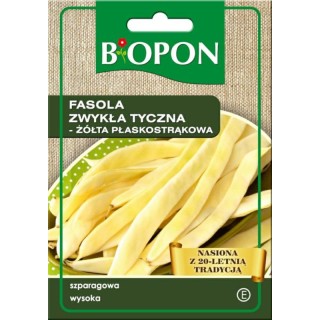 FASOLA ZWYKŁA TYCZNA GOLDMARIE 10G NASIONA BIOPON