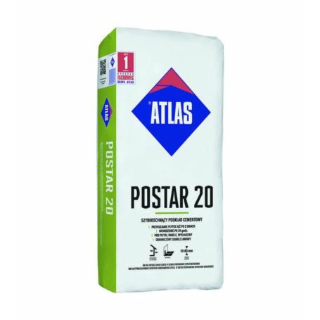 ATLAS POSTAR-20 25KG EKSPRESOWA POSADZKA CEMENTOWA