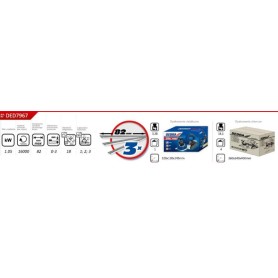 STRUG ELEKTRYCZNY 82MM-1050W DEDRA DED7967