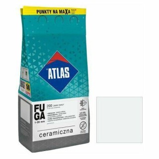 FUGA ATLAS CERAMICZNA 200 ZIMNY BIAŁY  5KG