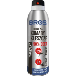 SPRAY NA KOMARY I KLESZCZE DEET 180ML BROS