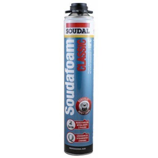 PIANKA PISTOLETOWA 750ML DO -10 SOUDAL 107346 CLASSIC