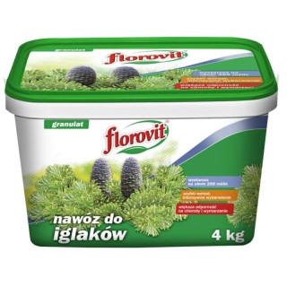 NAWÓZ/ DO IGLAKÓW 4KG FLOROVIT WIADRO