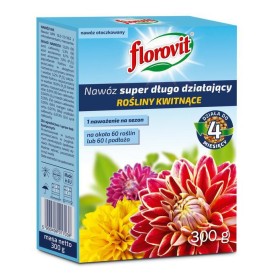 NAWÓZ/ ROŚLINY KWITNĄCE 300G FLOROVIT     DŁUGODZIAŁAJĄCY KARTON