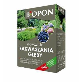 NAWÓZ/ DO ZAKWASZANIA GLEBY 1kg BIOPON