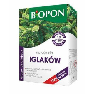 NAWÓZ/ DO IGLAKÓW 1KG DŁUGODZ.BIOPON