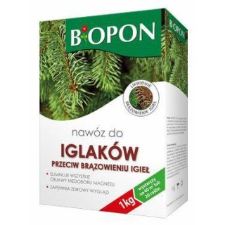 NAWÓZ/ P/ BRĄZ.IGIEŁ 5KG BIOPON GRANULAT