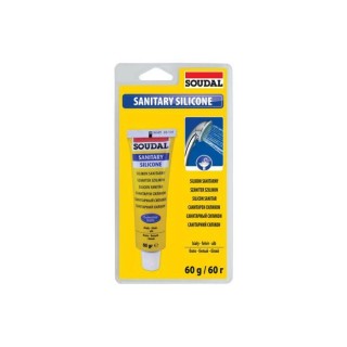 SILIKON SANITARNY BEZBARWNY 60g SOUDAL 120030