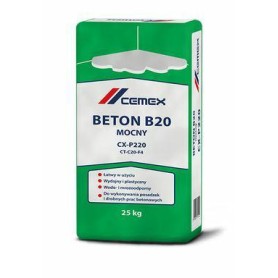 Beton mocny CX-P220 B20 Cemex 25kg