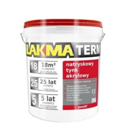 Tynk akrylowy Lakma Porolit Z 25kg