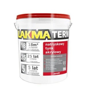 TYNK SILIKONOWY NATRYSKOWY POROLIT A 25kg LAKMA